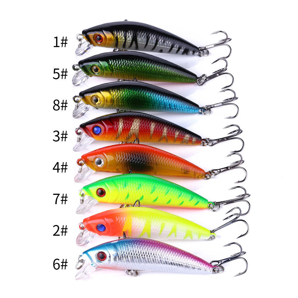 Outdoor Fishing Gear Mino Lure 7cm Sea Fishing Simulation