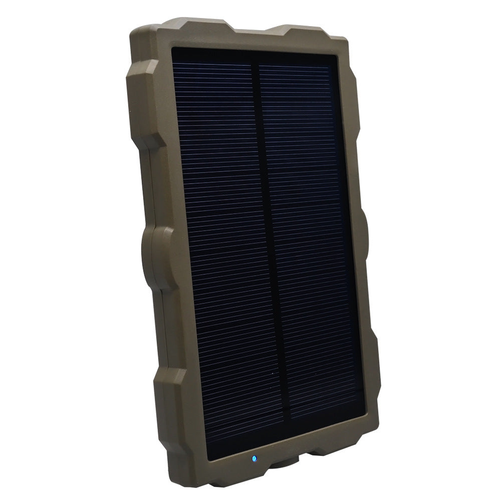 Outdoor Waterproof Hunting Camera Solar Charger Drop Resistant