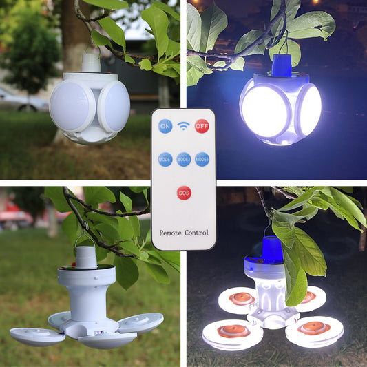 Solar LED Torch USB Rechargeable Night Light Outdoor Camping Lamp Emergency Lights Portable Searchlights