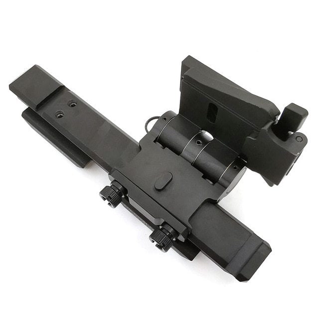 SOTAC-GEAR Tactical G33 Mounts Magnifier Flip-To-Side Quick Detach w/ 5/8" Riser for G23 3X Magnifiers Fits 20mm Picatinny Rail