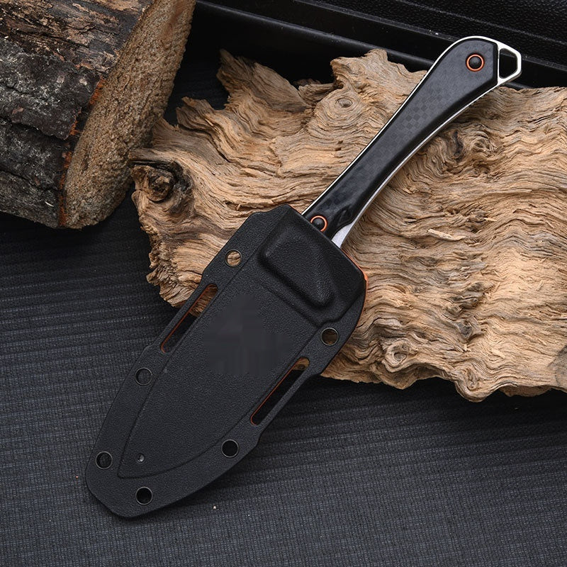 Outdoor Camping Barbecue Portable Small Straight Knife