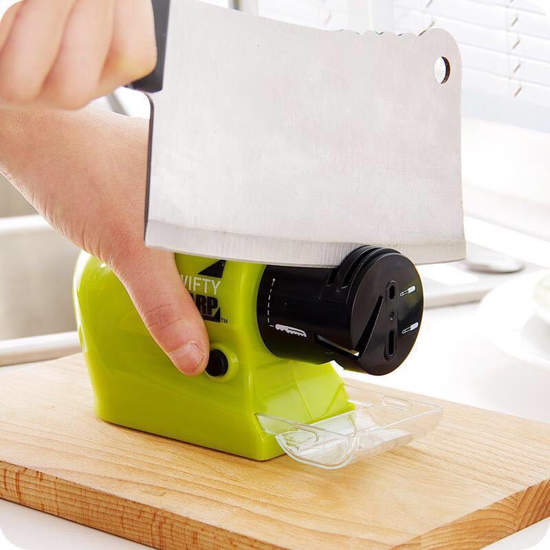 Electric Sharpener Kitchen Fruit Knife Scissors Quick