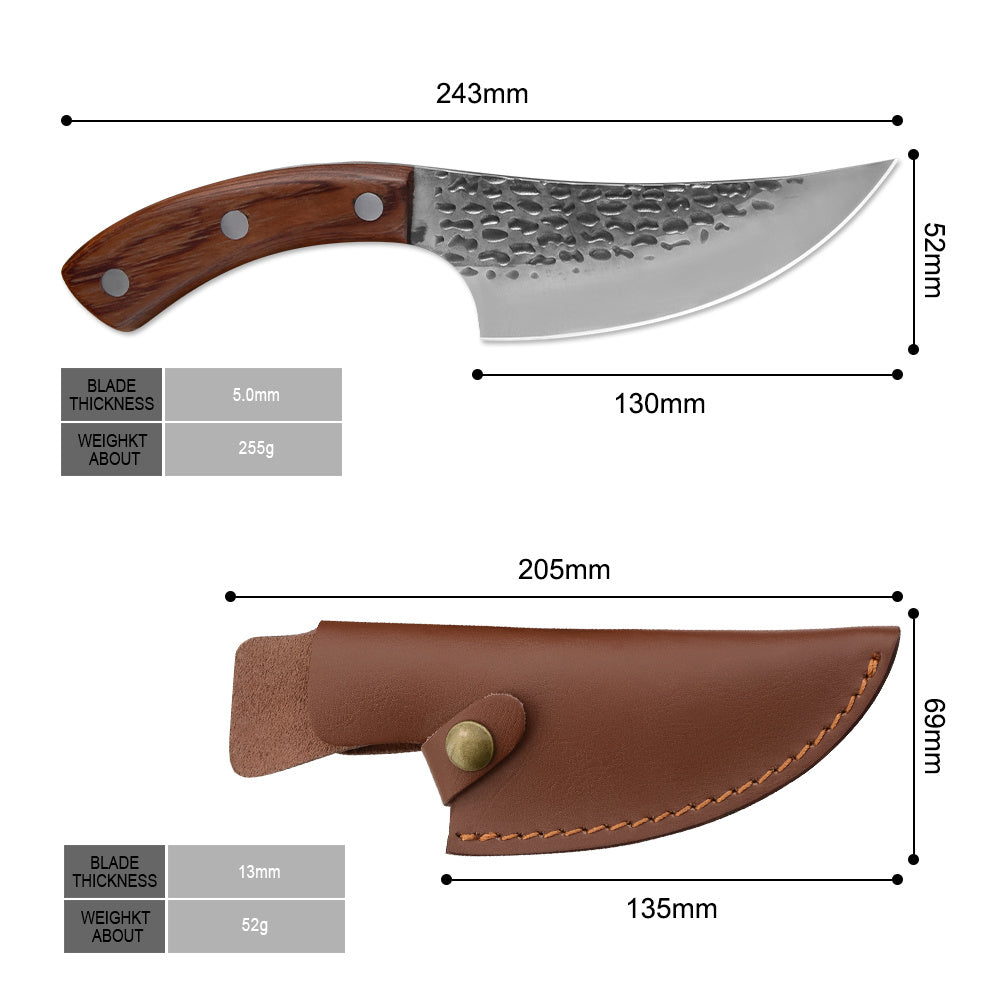 Cleaver Boning Knife