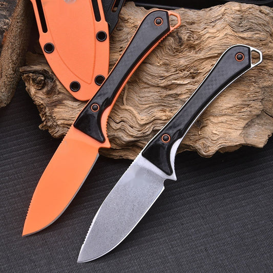 Outdoor Camping Barbecue Portable Small Straight Knife