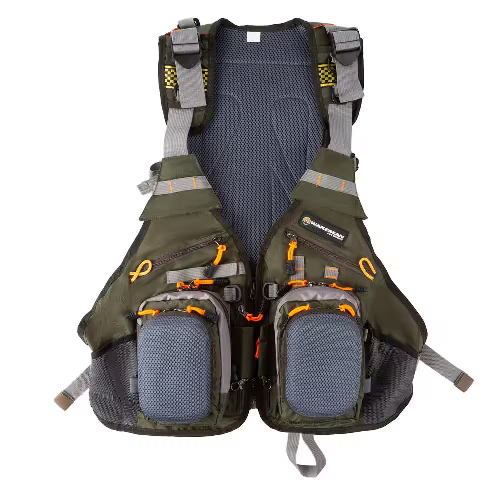 16-Pocket Lightweight Tackle Fishing Vest