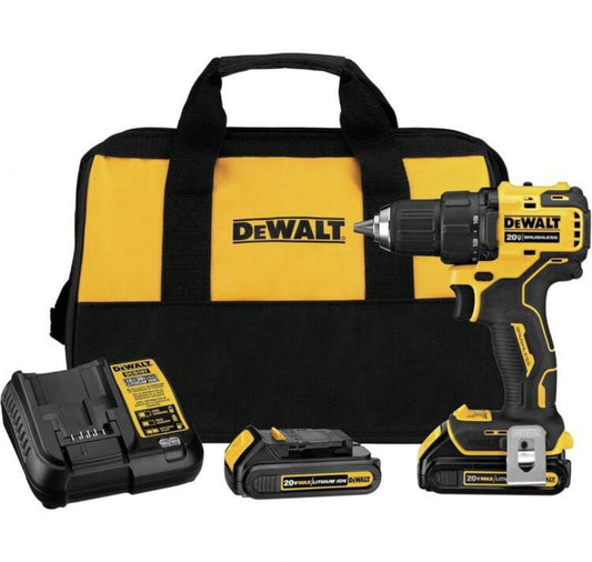 DEWALT drill with charger and extra battery